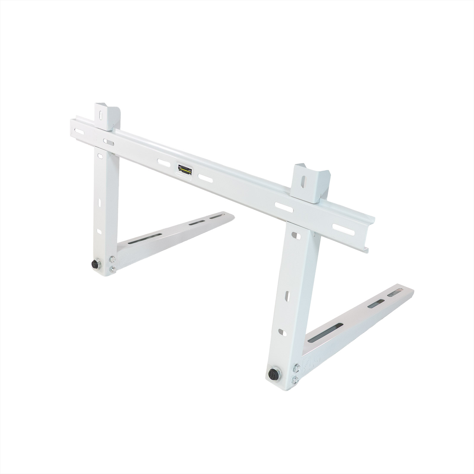 Seinäteline valkoinen Ilmalämpöpumpun ulkoyksikölle