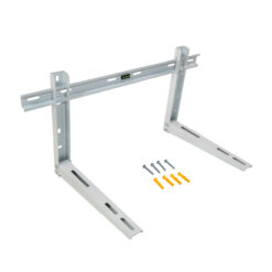 Seinäteline valkoinen Ilmalämpöpumpun ulkoyksikölle