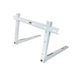 Seinäteline valkoinen Ilmalämpöpumpun ulkoyksikölle